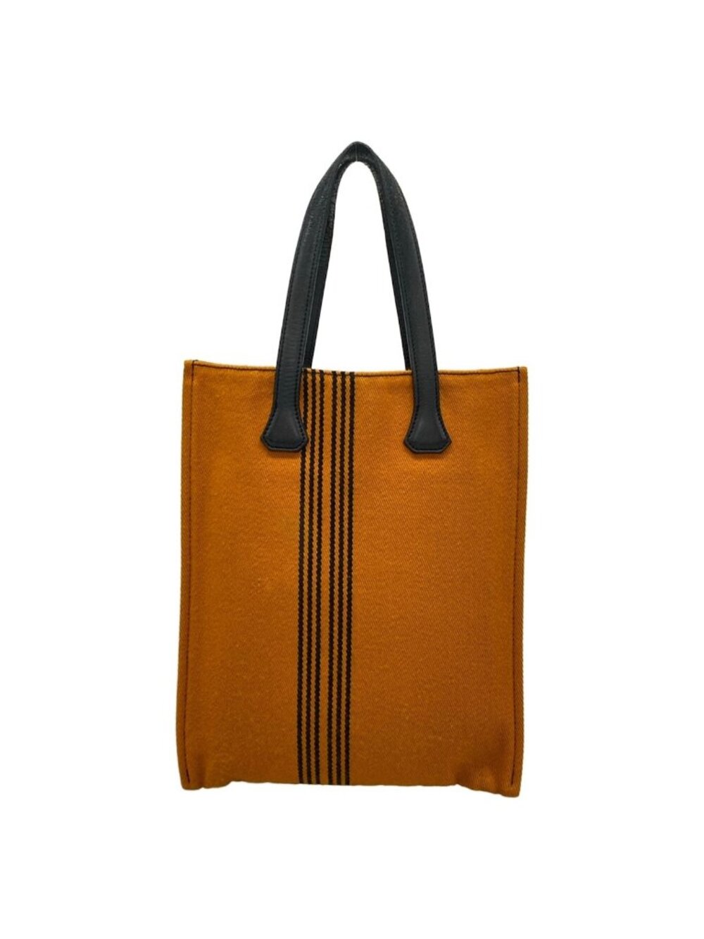 Hermes Handbag Potamos Cabas Orange Black